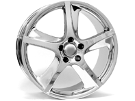 20" Style 247C Chrome wheels for Porsche Cayenne