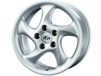 18" Style 930 SILVER. Turbo Cup 3 Alloy wheels for Porsche Cars