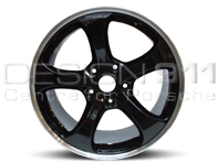 19" Style 950 Black Finish. Alloy wheels for Porsche Cars