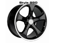 22" Style 900 Alloy wheels for Porsche Cars