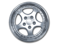 18" KT2 Keskin Alloy Wheels - Silver finish