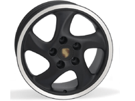 18" Style 50B Cup 3 Alloy Wheels Black