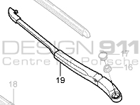 Wiper Arm FRONT Porsche 955 / 957 Cayenne (RHD Cars)
