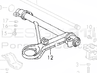 Wishbone Front (A-Frame) Porsche 911 1969-73 / 914 (OE No. 91134190100 , 91134190200)