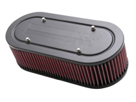 K&N Custom Air Filters for Single or Two Barrel Carburetors for Porsche 911 1973-85