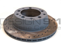 Brake Disc Rotor SPORTS Rear. Porsche 944 / 924S / 924Turbo / 924GT