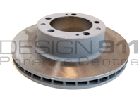 Brake Disc Rotor Front. Porsche 944S2 / 944 / 968