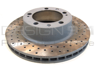 Brake Disc Rotor SPORTS Front PAIR. Porsche 944S2 / 944 / 968