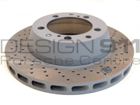 Brake Disc Rotor Rear. Porsche 964 TURBO (OE No 96535204100 and 96535204200)