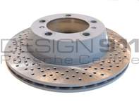 Brake Disc Rotor Rear. Porsche 987 / 987C