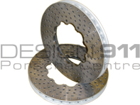 Replacement CERAMIC Brake Disc rotor FRONT Porsche 996GT3 / 996GT3RS / 996GT2
