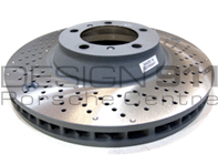 Brake Disc rotor Front. Porsche 996 GT3 / 997 (OE No 99735140990 & 99735141090)
