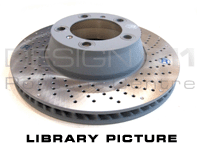 Brake Disc Rotor Front. Porsche 997 TURBO (OE Part No 99735140501/99735140601)