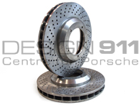Brake Disc Rotor Front SET OF 2 Porsche 911 / 930 Turbo (OE No 93035104702 and 93035104802)