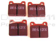 EBC RED Stuff Brake Pads 'Fast Street' (OE Part No 91135295003 / 91135295004)