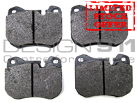 Brake Pads Front / Rear Porsche 928 / 924 / 944