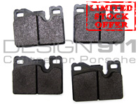 Brake Pads Front / Rear Porsche 928 / 924 / 944
