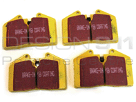 EBC YELLOW Stuff Brake Pads 'Track'  (OE Part No95135193908 / 96535293904)