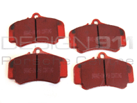 EBC RED Stuff Brake Pads 'Fast Street'