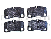 Brake Pads Rear. Porsche 997 Turbo For cars with Ceramic Disc