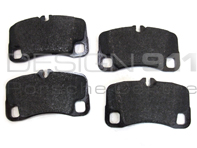 Brake Pads Rear. Porsche 997 Turbo
