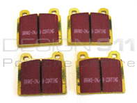 EBC YELLOW Stuff Brake Pads 'Track' (OE Part No 91135195002)