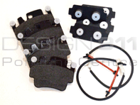 Brake Pad KIT Porsche Boxster 986 S 3.2L