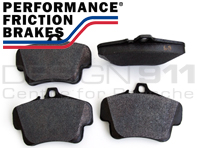 PERFORMANCE FRICTION Fast Road and Race Brake Pads For Porsche 0776/E2405/T5104 (OE Part No 99635294903 / 99735193904)