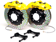 Brembo GT Big Brake Kit (Front) YELLOW Porsche - Brake Disc Size: 405x34