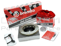 Brembo GT Big Brake Kit (Rear) Porsche - Brake Disc Size: 380x28