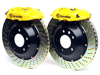 Brembo GT Big Brake Kit (Rear) YELLOW -Porsche - Brake Disc Size: 380x28
