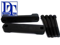 Brake Caliper Adaptor Brackets Rear for Porsche 996TT / 996 C4S DesignTek