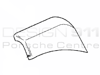 Brake disc cover plate (upper) Front. Porsche Carrera GT