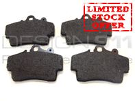 Brake Pads Front Porsche Boxster 986
