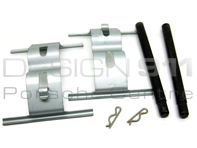 Brake Pad Pin Kit. Porsche 996 / 997