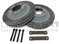 Brake Disc UPGRADE to 350mm Package Porsche 996C4S / 996 Turbo