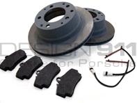 Brake Pads and Brake Disc Package. Porsche Boxster 986 2.5L / 2.7L 1997-04