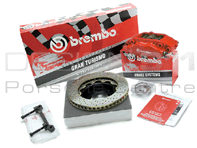 Brembo GT Big Brake Kit (Rear) Porsche - Brake Disc Size: 345x28