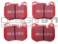 EBC RED Stuff Brake Pads 'Fast Street' (OE Ref 94435195102)