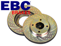 EBC Turbo Groove Brake Discs FRONT. Porsche 928 / 944 / 968  GD995