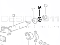 Front Bumper Washer Porsche 911 1974-89