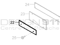 Number Plate Holder. Porsche Boxster 987 2009>>