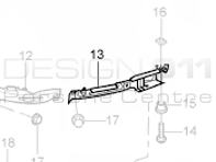 Front Bumper Outer Bracket. Porsche 996