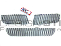 Front Bumper Air Grills. Porsche 997 GT3
