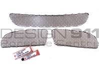 Front Bumper Air Grills. Porsche 997 GT3