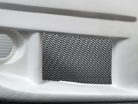 Aluminium Black Mesh 'Diamond' Style - Mesh size:  100cm x 40cm