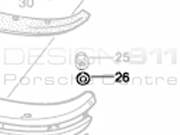 Front Bumper Washer Porsche 911 1978-89