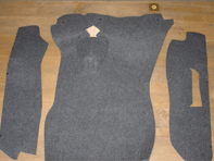 Trunk Carpet Set. Porsche 911 1977-85