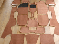 Interior Carpet Set. Porsche 911 1965-68