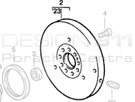 Clutch Flywheel Porsche 944 1982-85